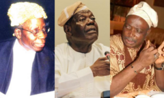 Lórí ọ̀rọ̀ ikú Bola Ige, Bisi Akande, Rashidi Ladoja sọ òkò ọ̀rọ̀ sí ara wọn