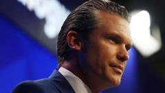 Hegseth warns China poses 'imminent' threat to Taiwan