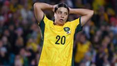 Australia striker Kerr ruled out of Olympics