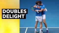 Watch GB’s Patten and Heliovaara reach Australian Open doubles final