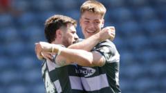 Huddersfield thrash Catalans to mark Dewsbury move