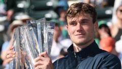 GB's Draper beats Rune to win Indian Wells title