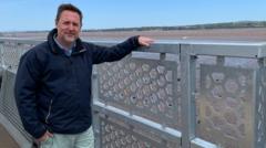 Anger as noisy riverside fence 'obliterates' views