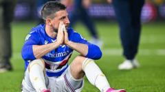 Sampdoria relegated to Serie C for first time