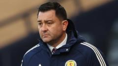Scotland coach hits out at 'manipulated narrative'