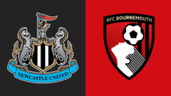 Newcastle United v Bournemouth team news