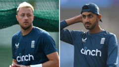 England recall Robinson and Bashir for fourth Test