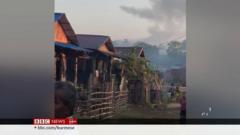 ကြာအင်းဆိပ်ကြီးမြို့နားမှာ တိုက်ပွဲတွေဖြစ်
