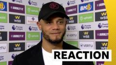 Burnley have to keep going – Kompany