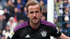 Kane sets league best as Bayern beat Darmstadt