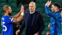 Who could Rangers face in Europa League last 16?