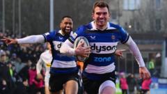 Bath see off Exeter to move into top two