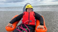 'I'm on top of the world' - breaking down barriers to water sports