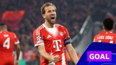 Kane reaches 50 Champions League goals with 'exceptional' strike against Atalanta