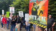 Stinking landfill site inquiry call rejected again