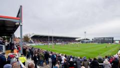 Wakefield Trinity sign prop Faatili