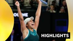 Keys shocks Sabalenka in gripping Australian Open final