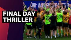 London City Lionesses celebrate promotion to WSL