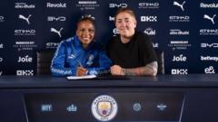Rico Lewis' sister Sacha turns pro with Man City