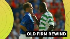 Watch Celtic and Rangers share six goals in 2002