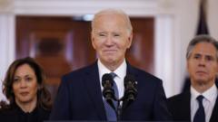 Biden hails agreement as both he and Trump claim credit