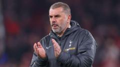 It’s easy to stick boot in to Spurs – Postecoglou