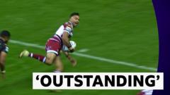 ‘Outstanding skill’ – French scores excellent try in Wigan win