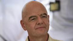 Infantino asked to stay away from youth tournament