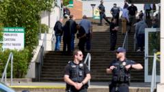 Six injured in Washington state school stabbing