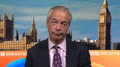 Farage quizzed over £5m gift from billionaire donor