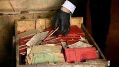 Crates full of Nazi documents found in Argentine court's basement