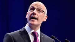 Primary schools close as strikes target Swinney's constituency