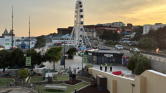 Police 'attacked with glass bottles' in beach disorder