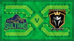 Multan Sultans v Hyderabad Kingsmen - PSL scorecard
