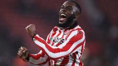 Tchamadeu 'has everything to be a success' - Robins