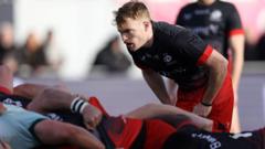Scrum-half Simpson among eight leaving Saracens