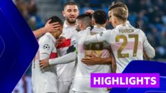 Stuttgart victorious over winless Slovan Bratislava