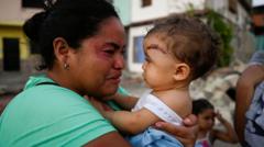 Sube a 589 la cifra de muertos tras los terremotos en Venezuela, mientras sigue la búsqueda a contrarreloj de sobrevivientes