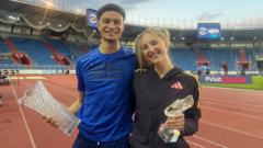 Love powers athletics couple's Olympic hopes