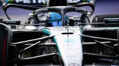 Russell sets pace from Norris in Canada practice