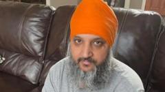 Sikh man with tumour held by US immigration denied medical care - family