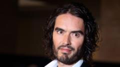 BBC apologises to staff over handling of Russell Brand complaints