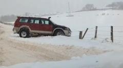 Travel warnings as snow and ice impact northern Scotland