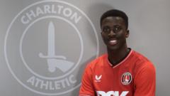 Charlton sign Ipswich midfielder Camara on loan
