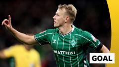 'Moment of magic' - Grull scores stunner for Werder Bremen