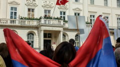 Türkiye ve Ermenistan bayrakları