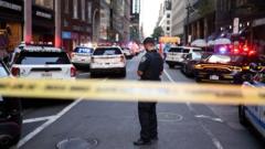 Police officer among four dead in shooting at New York City office building