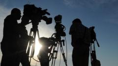 Photographers and cameramen