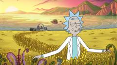 Rick appreciating the little things in season 4 of Rick and Morty.