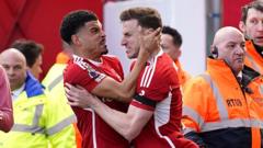 Forest out of bottom three after draw against Palace